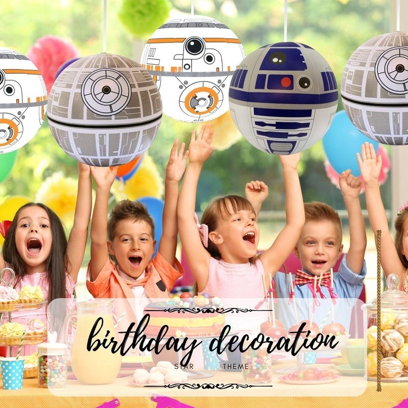 NINOSTAR Play Balls Set of 3 - Fun Indoor and Outdoor Gift, for Play/Room Decor/Party Decor/Pool Inflatable Water Toys - Image 3